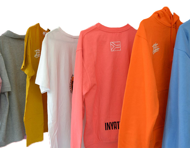 assorted sweaters