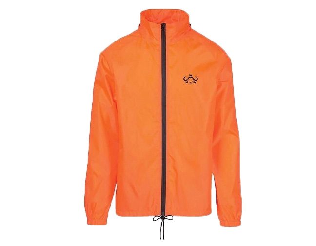 orange raincoat
